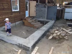 Пристройка ванны к деревянному дому фото