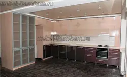 Фото Кухни Стекло В Алюминиевой Рамке