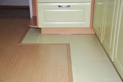 Полы в кухне плитка линолеум фото