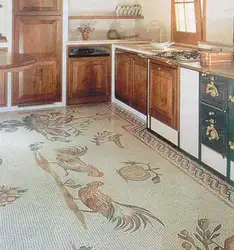 Kitchen floors linoleum tiles photo