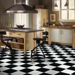 Kitchen floors linoleum tiles photo