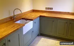 Столешница Из Ясеня На Кухню Фото