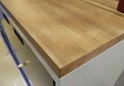 Столешница Из Ясеня На Кухню Фото