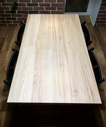 Ash countertop for kitchen photo