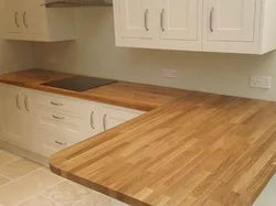 Столешница Из Ясеня На Кухню Фото