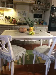 Stol Və Stullar Provence Mətbəx Fotoşəkili