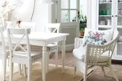 Миз ва курсиҳои Provence ошхона акс