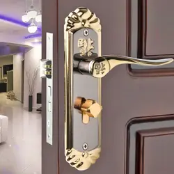 Bathroom door handle photo