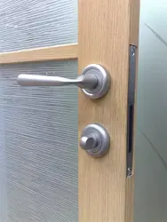 Bathroom Door Handle Photo