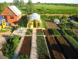Kitchen in the country 6 acres photo