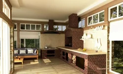 Summer kitchen projects with stove photos