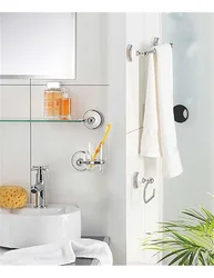 Towels In A Small Bathroom Photo