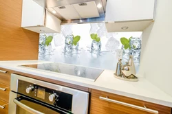 Glass Apron For The Kitchen Based On Your Photo
