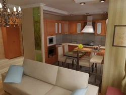 How I Combined The Kitchen With The Room Photo