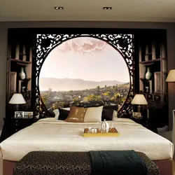 Photo wallpaper for the bedroom wall your photo