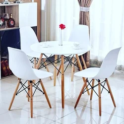 Chairs on one leg for the kitchen photo