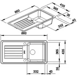 Stainless Steel Kitchen Sink Photo With Dimensions