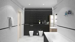 Bathroom tiles glossy or matte photo