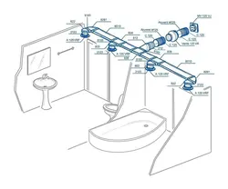 One hood per toilet and bathroom photo