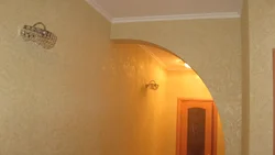 Кіреберістегі гипсокартон аркаларының фотосуреті өз қолыңызбен