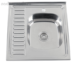 Overhead Kitchen Sinks Made Of Stainless Steel Photo