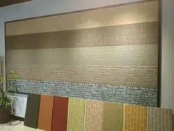 Moisture-resistant panels for walls in the kitchen photo