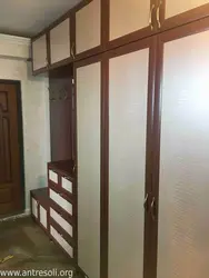 Built-In Wardrobes With Mezzanines In The Hallway Photo