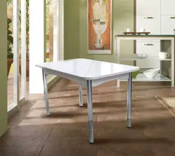 Kitchen Tables With Metal Legs Photo