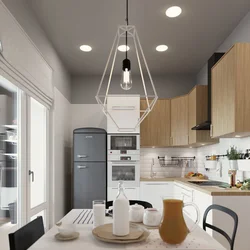 Kitchen lamps 6 sq m photo