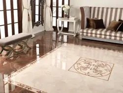Mərtəbə Fotoşəkildə Oturma Otağı Üçün Çini Plitələr