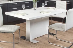 Kitchen table photo in gray