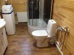 Extension to the house toilet and kitchen photo