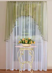 Mətbəx Üçün Organza Pərdələr, Öz Şəkilləriniz
