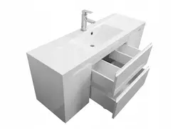 Hammom shkafi bilan lavabo 55 ta fotosurat