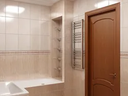 Vanna otağı fotoşəkilində kafel şkafı