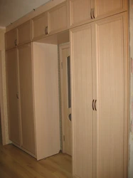 Фота пярэдніх пакояў убудаваная шафа ў панэльных хатах