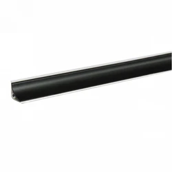 Black baseboard for kitchen countertop photo