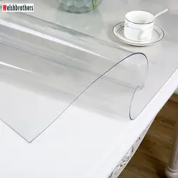 Гибкое стекло на стол для кухни фото