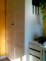 Wardrobe 25 cm deep in the hallway photo