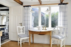 Window In The Kitchen In Scandinavian Style Photo