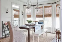 Window In The Kitchen In Scandinavian Style Photo