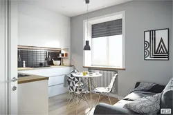 Window In The Kitchen In Scandinavian Style Photo