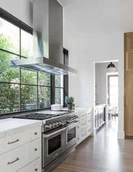 Photo Of A Kitchen With Hob And Hood