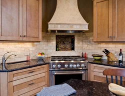 Photo Of A Kitchen With Hob And Hood