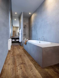 Quartz Vinyl Tiles On The Wall In The Hallway Photo