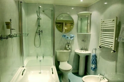With myself in the bathroom photo design