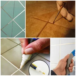 Seams On Kitchen Floor Tiles Photo