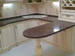 Photo Of Kitchen Bar Counters Made Of Marble