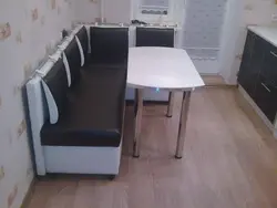 Xruşşov şəkli üçün kiçik mətbəx küncü