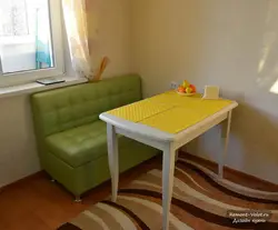 Уголок на кухню маленький для хрущевки фото